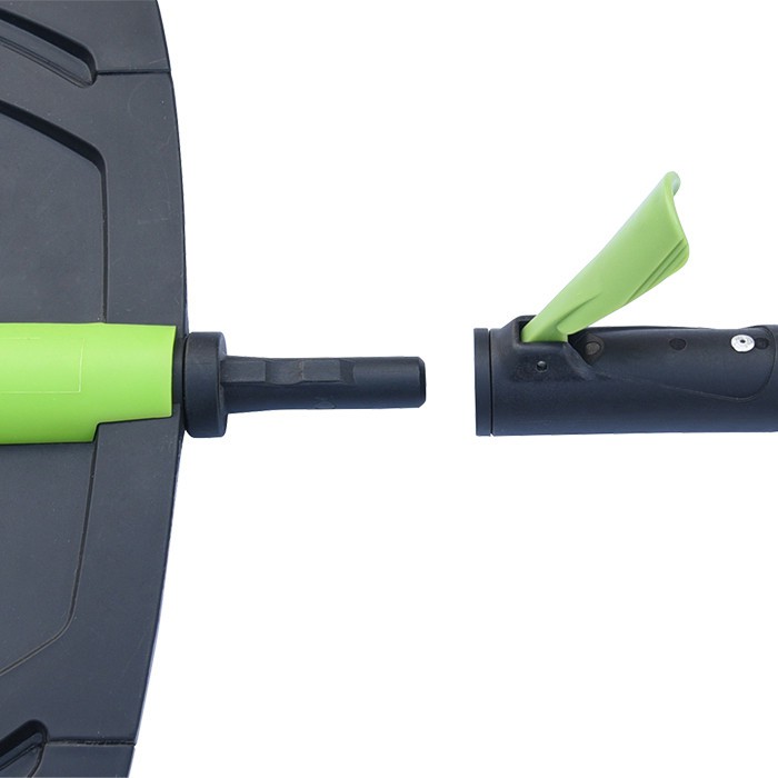 plastic garden rake with interchangeable system