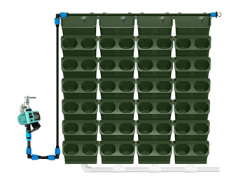 Vízelnyelő virágcserép